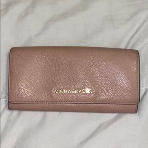 Dusty Pink Michael Kors Wallet